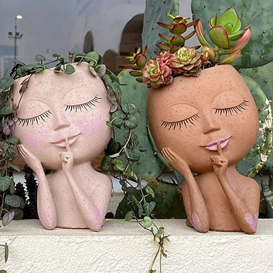 cache pot décoratif, Exquis les deux modÚles cÎte à cÎte