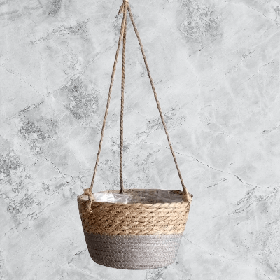 Panier pour plante - PlantBasketâą - Jaune/Gris - Mon espace Jardinage