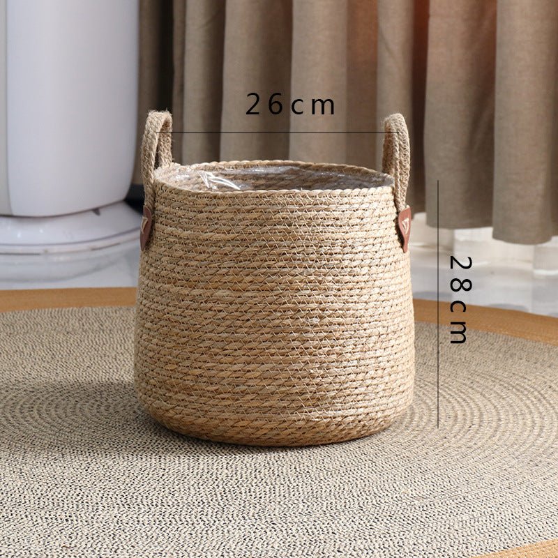 cache pot osier | PanierMarin - Mon espace Jardinage
