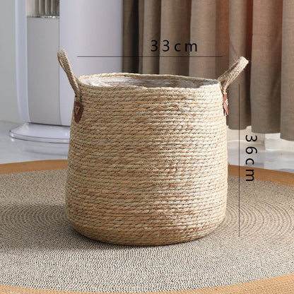 cache pot osier | PanierMarin - Mon espace Jardinage