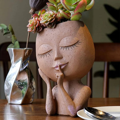 cache pot décoratif, Exquis sur table cuisine