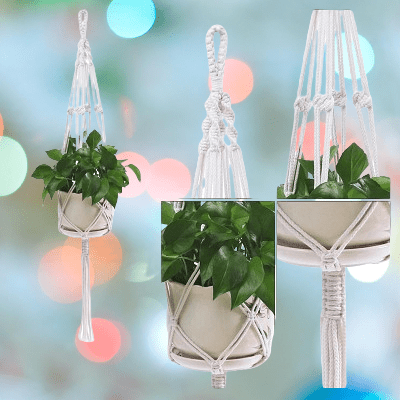 Cintre pot suspendu - PlantHanger™ - Style D - Mon espace Jardinage