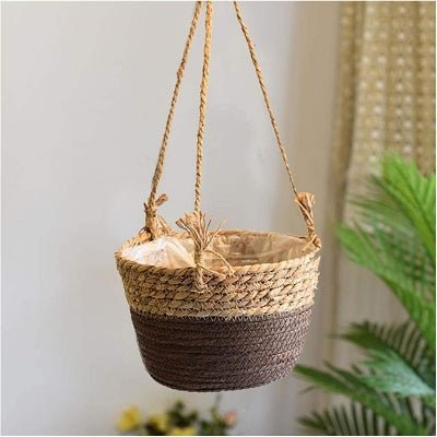 Panier pour plante - PlantBasket™ - Jaune/Marron - Mon espace Jardinage