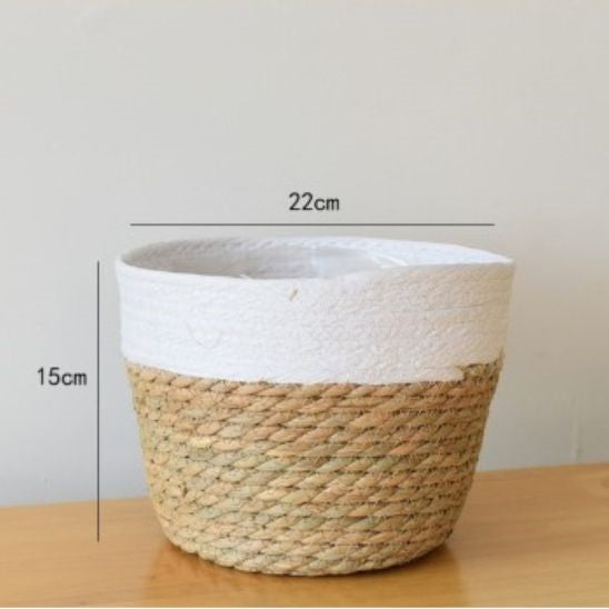 panier pour plante - Floralis Blanc