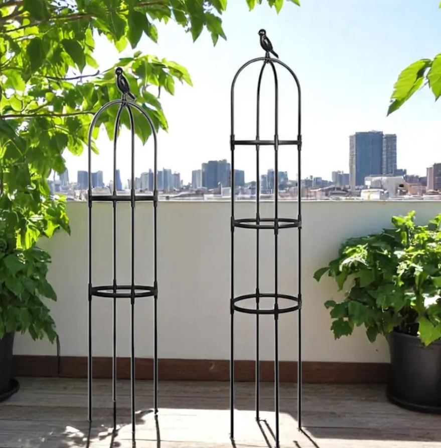 tuteur plante grimpante | Cage - Oiseau - Mon espace Jardinage