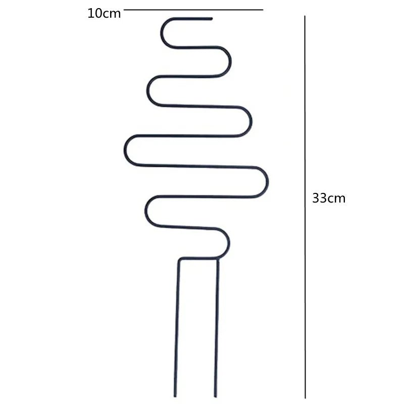 tuteur pour plantes grimpantes | Spacio - Élégant - serpentin de 33 cm de haut