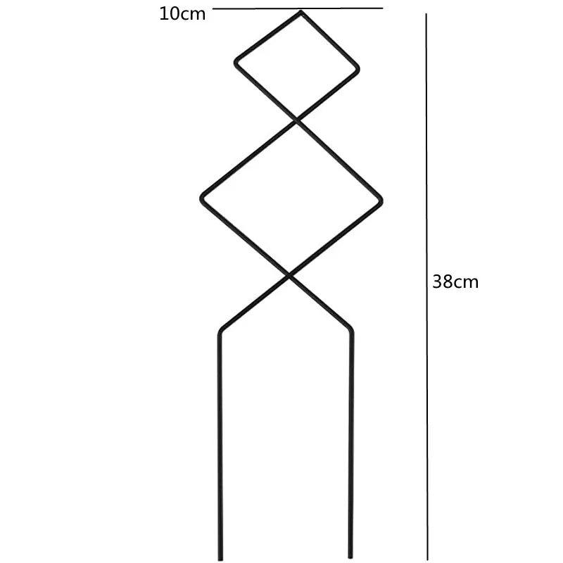 tuteur pour plantes grimpantes | Spacio - Élégant -38 cm haut