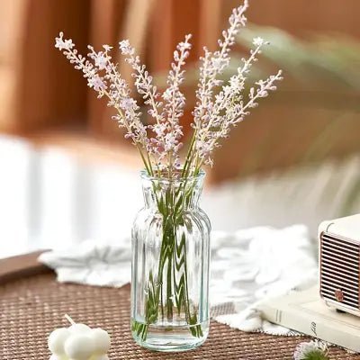 Vase en verre transparent - CreativeGlassVase™ - Style B - Mon espace Jardinage