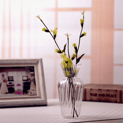 Vase en verre transparent - CreativeGlassVase™ - Style C - Mon espace Jardinage